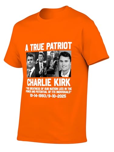 T-Shirts for Men Charlie Kirk Short Sleeve Shirt Women Shirts2