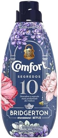 Comfort Amaciante Concentrado Bridgerton 10 Segredos 1L Edição Es...