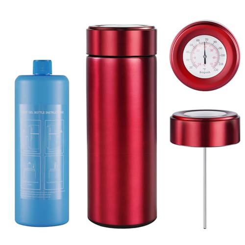 Image of 60H Medication Cooler Insulin Cooler for Travel Hold 6-8 Pens TSA Approved | Temp Display Medicine cooler for Insulin,peptide,glp-1,zepbound ,Epipen Cooler Travel Case Red
