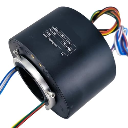 Connecteur rotatif à 360° et bague collectrice GK50119-12P10 pour liaison électrique mobile