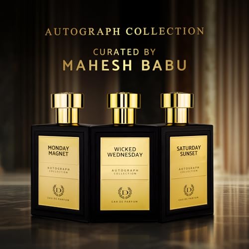 Image of Denver Mahesh Babu Autograph Collection Monday Magnet EDP Perfume For Men - 100 ML |Long Lasting Fragrance Scent