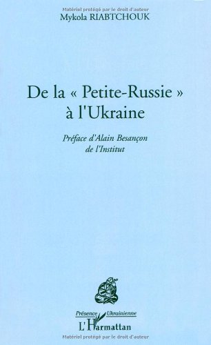 👏📂📖📔 Télécharger 📱🔊 De la Petite Russie à l'Ukraine (Présence Ukrainienne) Gratuit