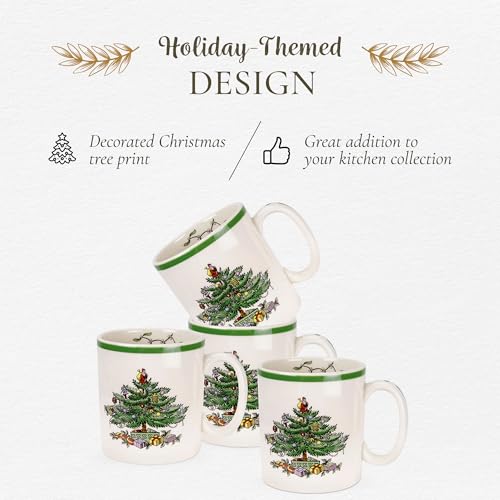 Spode-Christmas-Tree-16-Piece-Dinnerware-Set-Polka-Dot-Elegant-Ceramic-Dinnerware-Ideal-Tableware-Collection-for-Holiday-Use-and-Special-Occasions-Dishwasher-Safe-Formal-Dinnerware-Set Spode Christmas Tree 16 Piece Dinnerware Set Polka Dot Elegant Ceramic Dinnerware Ideal Tableware Collection for Holiday Use and Special Occasions Dishwasher Safe Formal Dinnerware Set