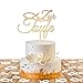 Produktbild Zur Taufe Cake Topper 45 Pcs Taufe Holz Tortendeko Holz Fische Streudeko Zur Kommunion Kuchenaufstecker, Dekoration für Kommunion Taufe Junge Mädchen (B)