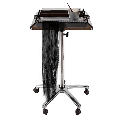 KANBCNG Haarverlängerungen Abnehmbares Werkzeugfach Salon Trolleys Einstellbare Höhe 70–110 cm Salon rollwagen Friseursalons Perückenhalter Hair Extension Tool Tray Cart Haarperückenhalter-Wagen KANBCNG Haarverlängerungen Abnehmbares Werkzeugfach Salon Trolleys Einstellbare Höhe 70–110 cm Salon rollwagen Friseursalons Perückenhalter Hair Extension Tool Tray Cart Haarperückenhalter-Wagen