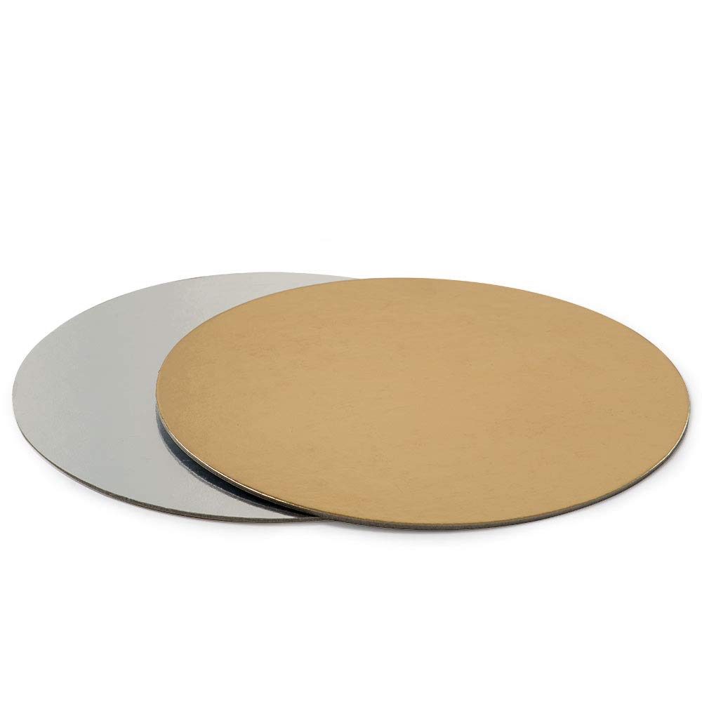 DECORA 0932509 COUPLED DOILIES GOLD/SILVERØ40CM
