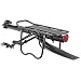RockBros Bike Bicycle Cargo Rack Rear Bike Pannier Rack Quick Release Mountain Road Bike Carrier Rack with Fender 110-165 lbs Capacity Universal Bicycle Rear Racks
