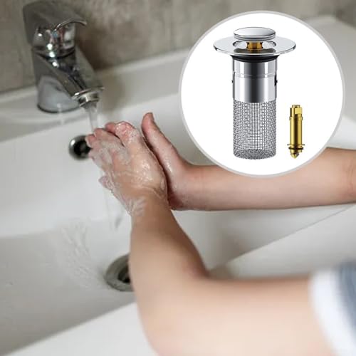 Colador desagüe de acero inoxidable ajustable 34-40 mm miniatura 2