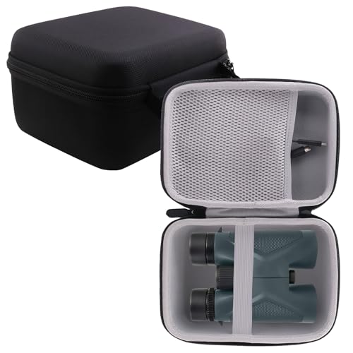 WERJIA Hard Travel Case Compatible with Athlon Optics 8x42 Midas UHD/8x42 Argos G2 UHD Binoculars