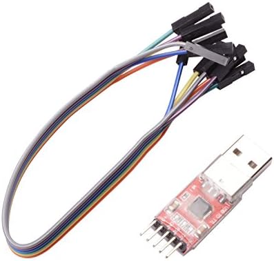 Qunqi CP2102 Module STC Download Cable USB 2.0 to TTL 5PIN Serial Converter