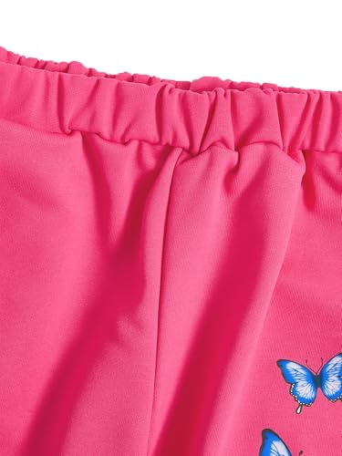 Floerns Girls Graphic Print Clothes Cami Top Sweatpants Set with Jacket Hoodie 3 Piece Outfit3