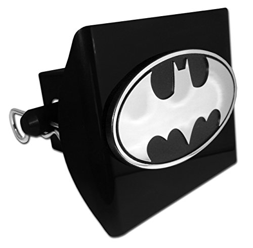 Elektroplate Batman Housse ovale en plastique pour attelage de remorque Noir