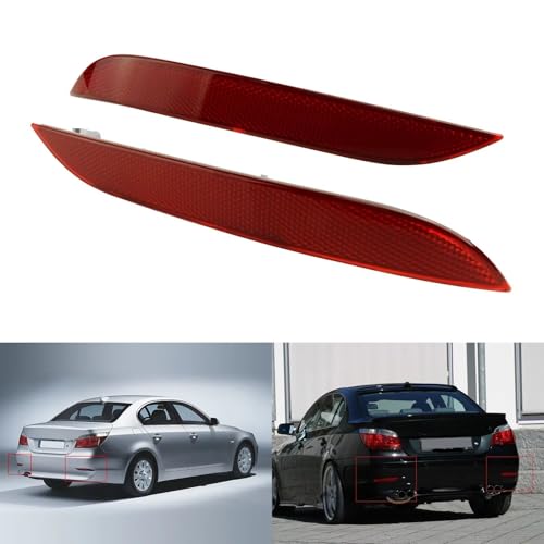 Réflecteur arrière compatible BMW E60 E61 pour réparation de pare-chocs cassé - 4