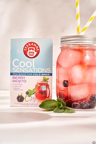 Teekanne Cool Sensations Berry Mojito Tea 45g - Berry Flavor - Cold Water Preparation