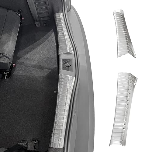 Recambo | Protector de Parachoques Trasero | Compatible con Dacia Jogger | a Partir de 2021 | Acero Inoxidable Mate | Protección Borde de Carga