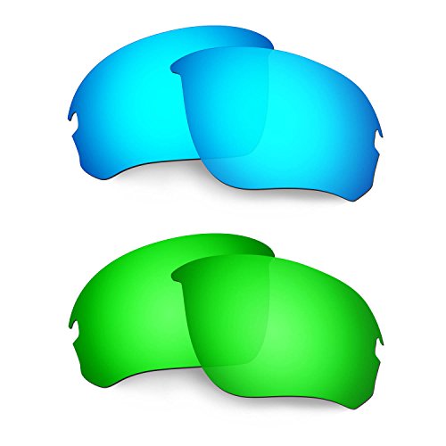 Lentille de rechange Oakley Flak Draft verres de remplacement bleu vert