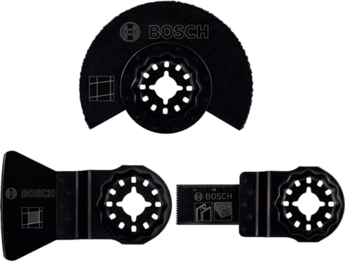 Accessoires multifonctions BOSCH Set carrelage 3 accessoires Compatible Starlock Bois et métal - vue 2