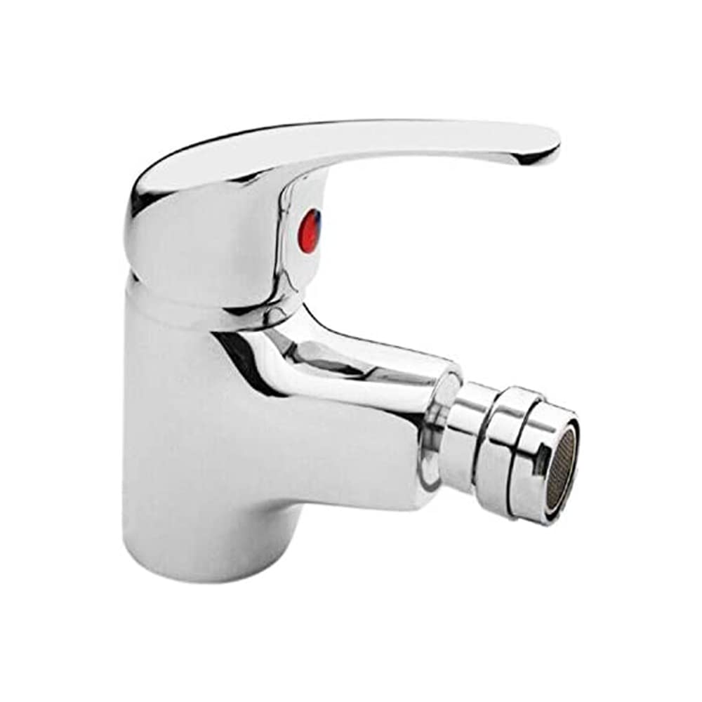 Kit Rubinetti per Bagno Bidet Coppia Miscelatori in Ottone Cromato