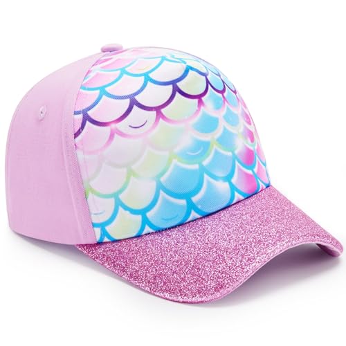 WAWSAM Mädchen Baseballkappe Verstellbarer Basecap Kinder Snapback Trucker...