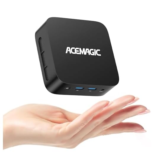 ACEMAGICIAN Vista V1 Mini PC,Ιntel Alder Lake-N97(jusqu'à 3,6 GHz),16 Go DDR4 512Go SSD Micro Ordinateur de Bureau