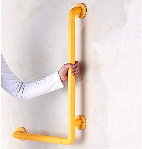 Barre d'appui de douche accessoires de salle de bains jaune - 4