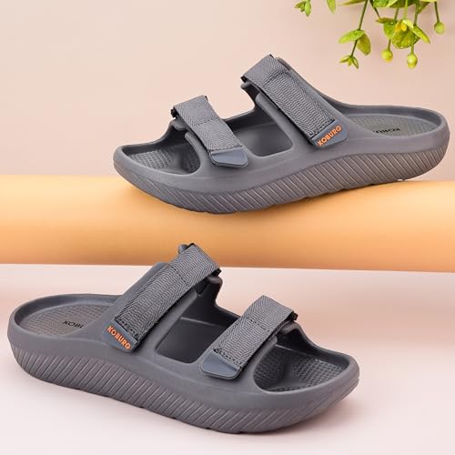 Image of KOBURG Nexa Pro Sandals for Men| Durable| Lightweight| Daily|Stylish l Comfortable|Antiskid|Easy to Clean Sandals| Extra Soft Slide|EVA Sole KS-264