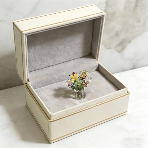 Mini flores decorativas para estantería y mesita de noche en casa 6