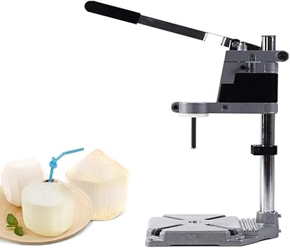 Commercial Coconut Opener for Young/Tender, Manual Coconut Hole Opening Machine, Hand Press Driller Coconut Opener Tool for Home Fruit Shop