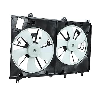 Radiator Cooling Fan Assembly For 2014-2019 Toyota Highlander - Dual Fans, 12V, Direct Replacement 4 thumbnail image