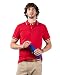 El Ganso 1100W200024 Polo Piqué Tip Rojo, XL para Hombre