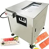 TECHTONGDA Automatic Electric Fish Fillet Machine - 2.5mm/0.098in Fillet Thickness, Fish Processing Machine, 110V Salmon Slicer Tilapia Cutting Equipment, 180-280 Pieces Per Minute