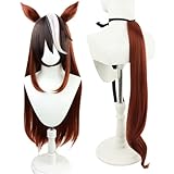 シンボリルドルフ ウィッグ コスプレ 小道具 耐熱かつら 男女兼用 仮装 変装用ウィッグ コスチューム小物 パーティー イベント クリスマス ハロウィン 学園祭 プレゼント 祭り