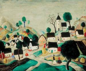 Peinture à l'huile Istvan Pekary pour sublimer l'âme de votre intérieur familial