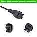 5.4V Charger for Panasonic ES-LV Series Power Cord for Panasonic Arc5 Shaver Wet Dry Electric Blade Razor Power Supply for RE7-40 RE7-68 RE7-59 RE759 RE7-51 RE751 ES7000 ES8000 Series