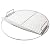 Mydracas Cooking Grate 21.5 inch Kettle Grill Grate 304 Stainless Steel Round Hinged Cooking Grid Grill Accessory Replaces for Weber Original Kettle Series