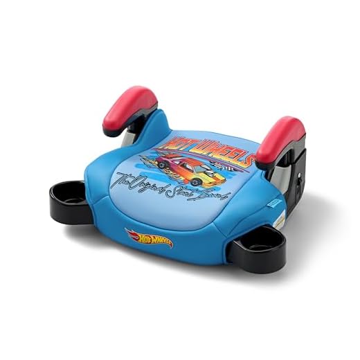 Graco TurboBooster 2.0 Backless Booster Car Seat, Hot Wheels, Travel Booster Seat for Children Ages 4-10, Weight 40-100 Pounds and Height up to 57 Inches
