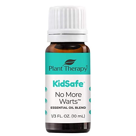 Plant Therapy KidSafe No More Warts Essential Oil Blend 100% Pure, Undiluted, Natural Aromatherapy, Therapeutic Grade 10 mL (1/3 oz)