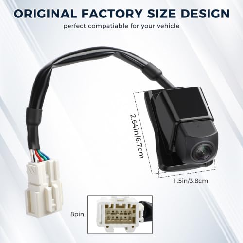Image of 39530-TX4-A01 Rear View Backup Reverse Camera Fit for Acura RDX 2013-2015 Parking Back Up Assist Camera Replace#39530TX4A01