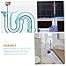 2pcs Pipe Picker Pipe Snake Flexible Grabber Pickup Tool Sink Drain Clog Remover Snakes Flexible Sink Grabber Sewer Cleaning Hook Dredging Clean Tool Grabber Tool Claw Pp Cable
