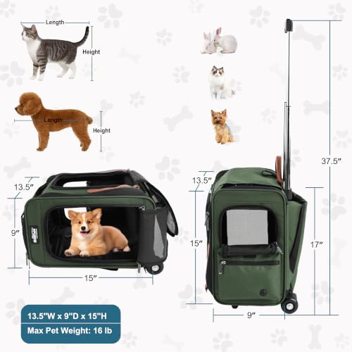 EliteField Rolling Backpack Carrier