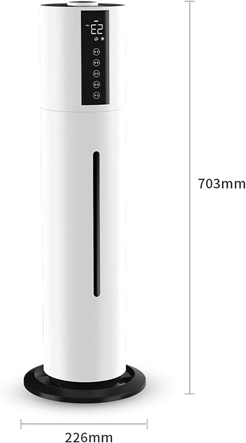 Bedroom humidifier 7.5 litres ultra cold mist top-Filled humidifier vaporizer with 3-speed humidistat Suitable for Babies Children Adults Home Yoga Sleep