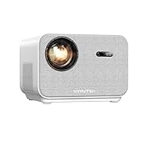 BYINTEK Projetor Portátil Android 5G Wi-Fi e Bluetooth 5.0,1080P Full HD 800 Lúmens com Suporte 4K, Autofoco e Alto-falantes Estéreo, Ideal para Cinema em Casa, Filmes e Jogos