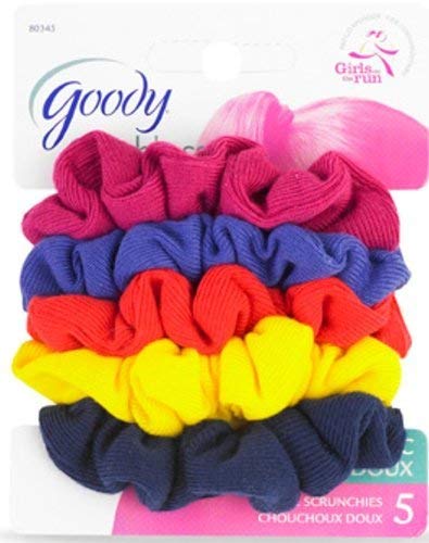 Goody Ouchless Scrunchie, Colors May Vary, 5 Count - 1 Pack
