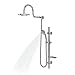 AquaRain Rain Shower Head with Handheld Spray Shower Set - 1019-CH, Polished Chrome Finish - 8