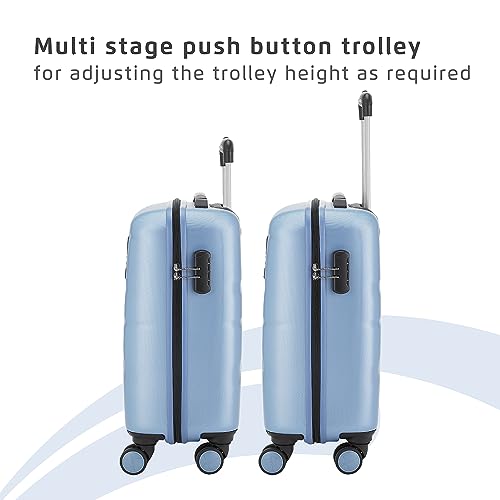 Safari-Polycarbonate-Pc-Persia-Hardside-Small-Size-Cabin-4-Spinner-Wheels-Carry-On-Luggage-Pearl-Blue-Color-55Cm