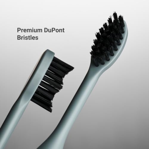 Image of Salt. Oral Care Wand Sonic Electric Toothbrush - Slate Grey | USB Rechargeable | Use with 5W Charger