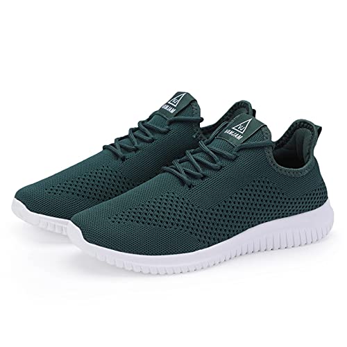 Image of YDB Men's Running Shoes Ultra Lightweight Breathable Walking Shoes Non Slip Athletic Fashion Sneakers Mesh Workout Casual Sports Shoes