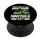 Lieblingstier Indische Riesengottesanbeterin PopSockets Klebender PopGrip