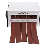 LIGIGWASH Schleifband rolle mit Box Einziehbares Polierschleifpapier für Metall Holz Glas Vielseitig Einsetzbar Langlebig Feinkörnig für Präzises Schleifen und Polieren Kleiner Werkstücke