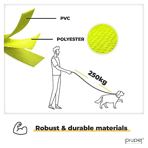 PiuPet® Tow Leash for Dogs 5m I 10m I 20m I Water Repellent I Dog Training Leads for Large Dogs I Long Dog Leads I Training Dog Lead I Dog Lead Long - Image 2